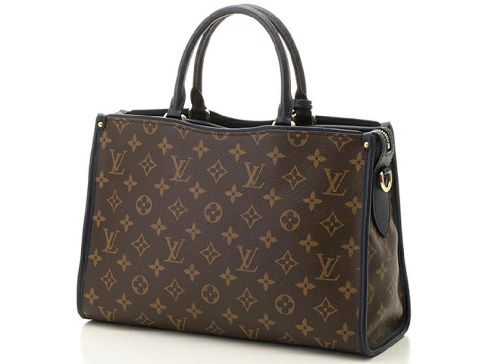 Louis Vuitton Bag Popincourt Monogram 2way Shoulder Brown